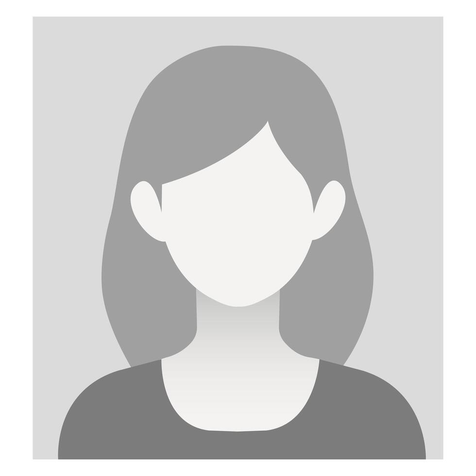 default avatar profile icon grey photo placeholder female no photo images for unfilled user profile greyscale illustration for socail media web vector